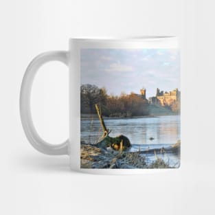 Linlithgow loch and Palace , Scotland Mug